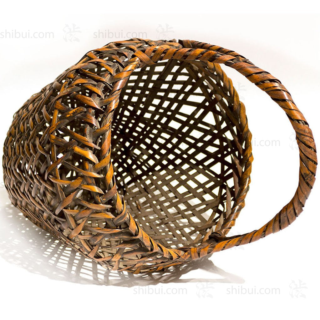 Hanakago Japanese Bamboo Ikebana Flower Basket