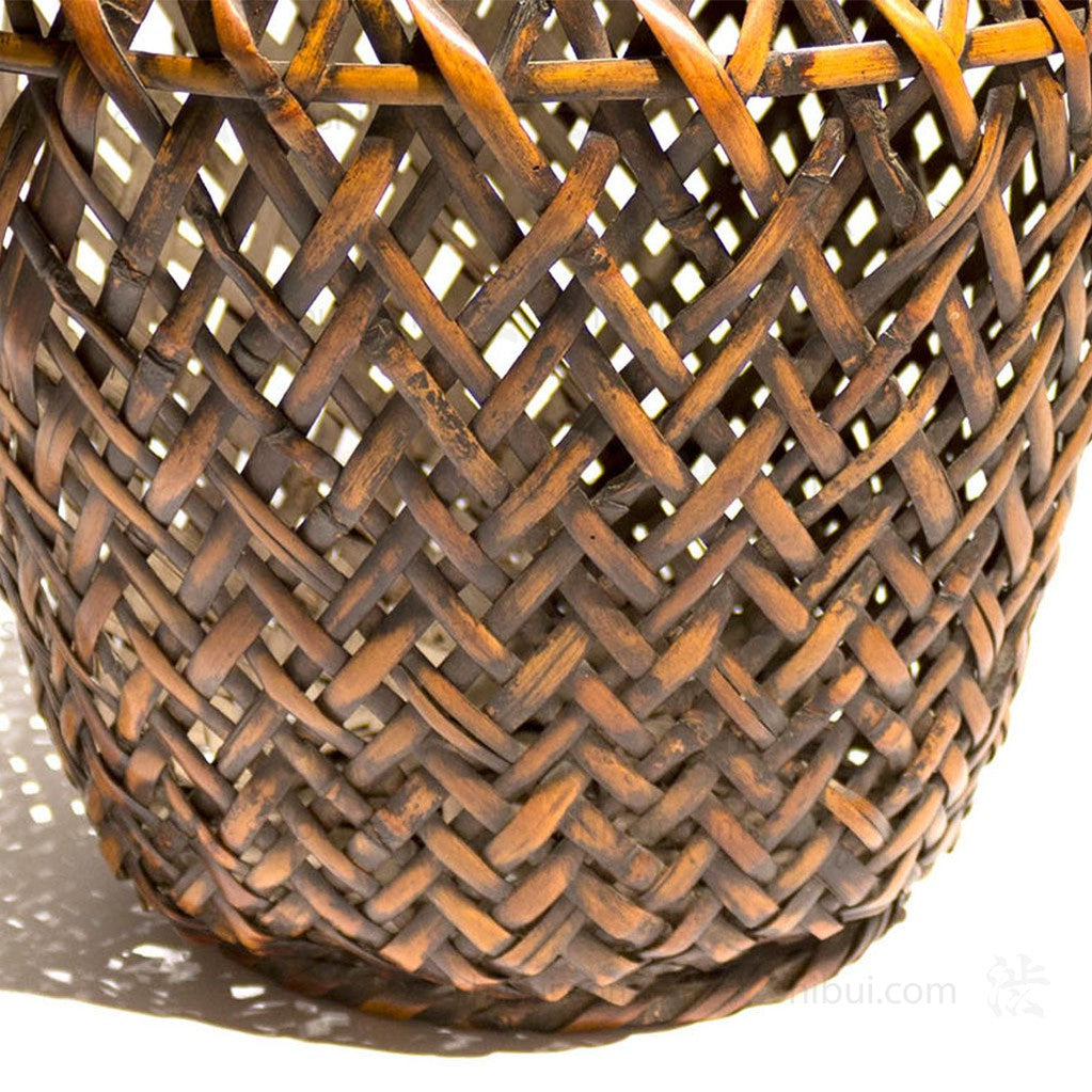 Hanakago Japanese Bamboo Ikebana Flower Basket