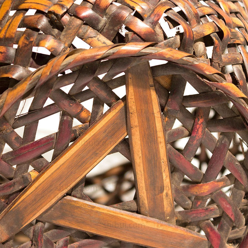 Hanakago Japanese Bamboo Ikebana Flower Basket