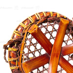 Low Japanese Bamboo Ikebana Flower Basket