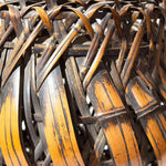 Hanakago Japanese Bamboo Ikebana Flower Basket