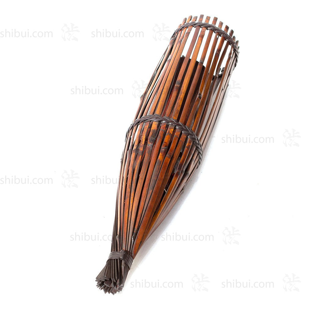 Japanese Bamboo Ikebana Flower Basket