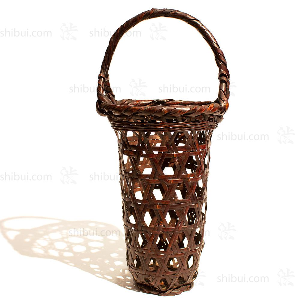 Hanakago Japanese Bamboo Ikebana Flower Basket