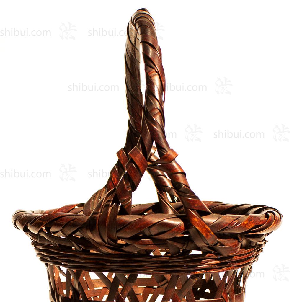 Hanakago Japanese Bamboo Ikebana Flower Basket