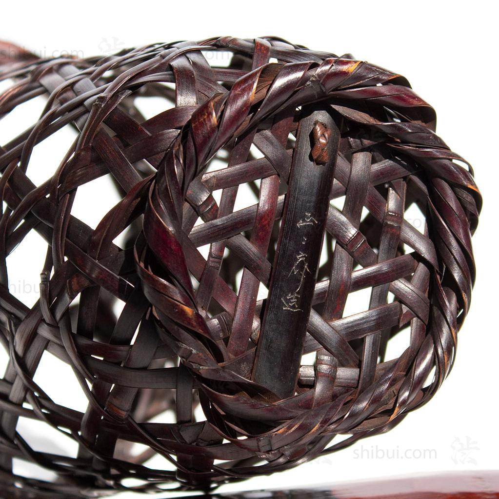 Hanakago Japanese Bamboo Ikebana Flower Basket