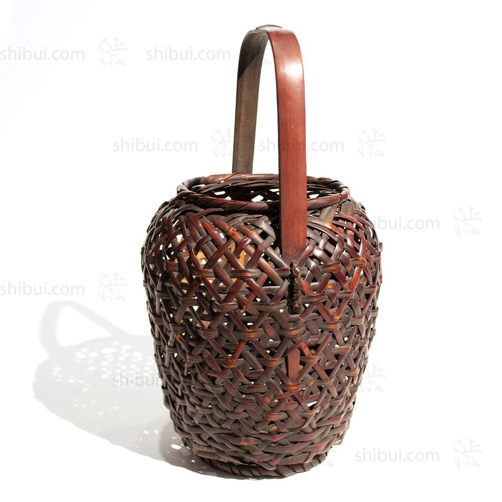 Hanakago Japanese Bamboo Ikebana Flower Basket