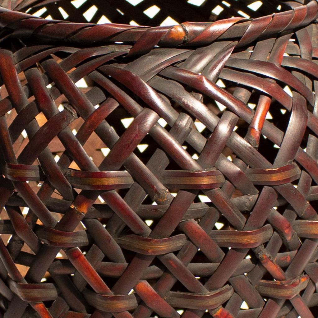 Hanakago Japanese Bamboo Ikebana Flower Basket