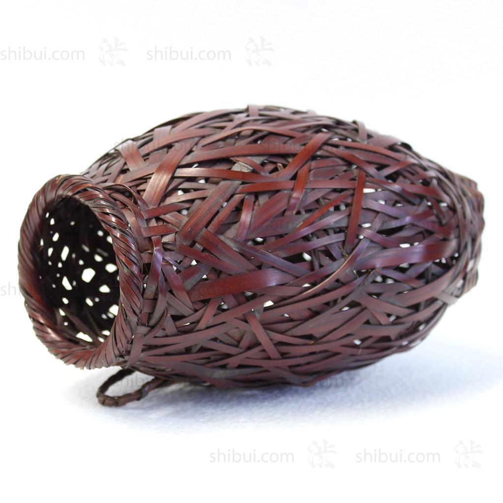 Japanese Bamboo Ikebana Flower Wall Basket