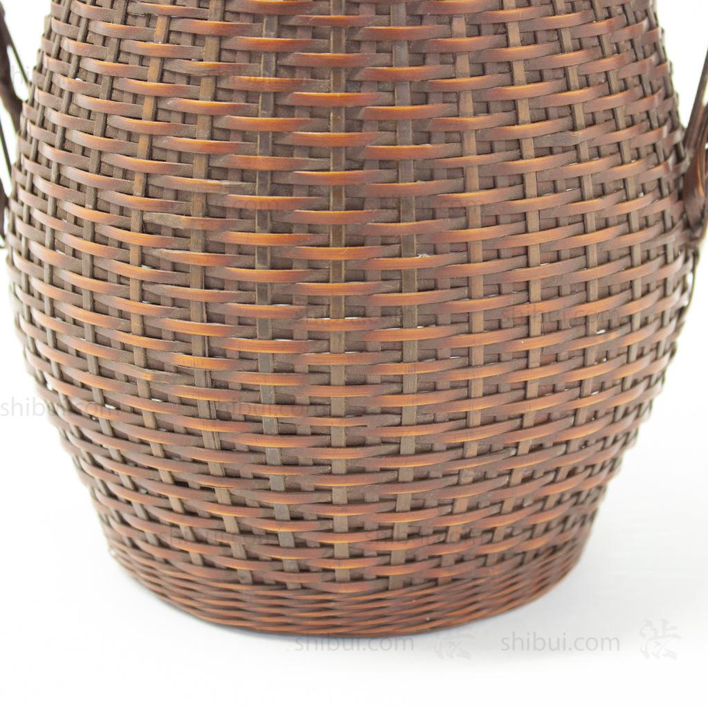 Iwao Honann Signed Ikebana Basket