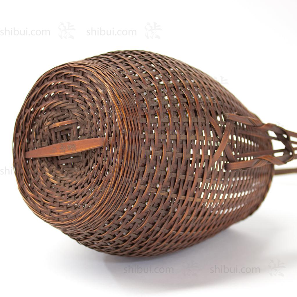 Iwao Honann Signed Ikebana Basket