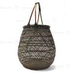 Hanakago - Finely Woven flower Arranging Basket Signed "Chikuyosai"