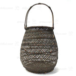 Hanakago - Finely Woven flower Arranging Basket Signed "Chikuyosai"