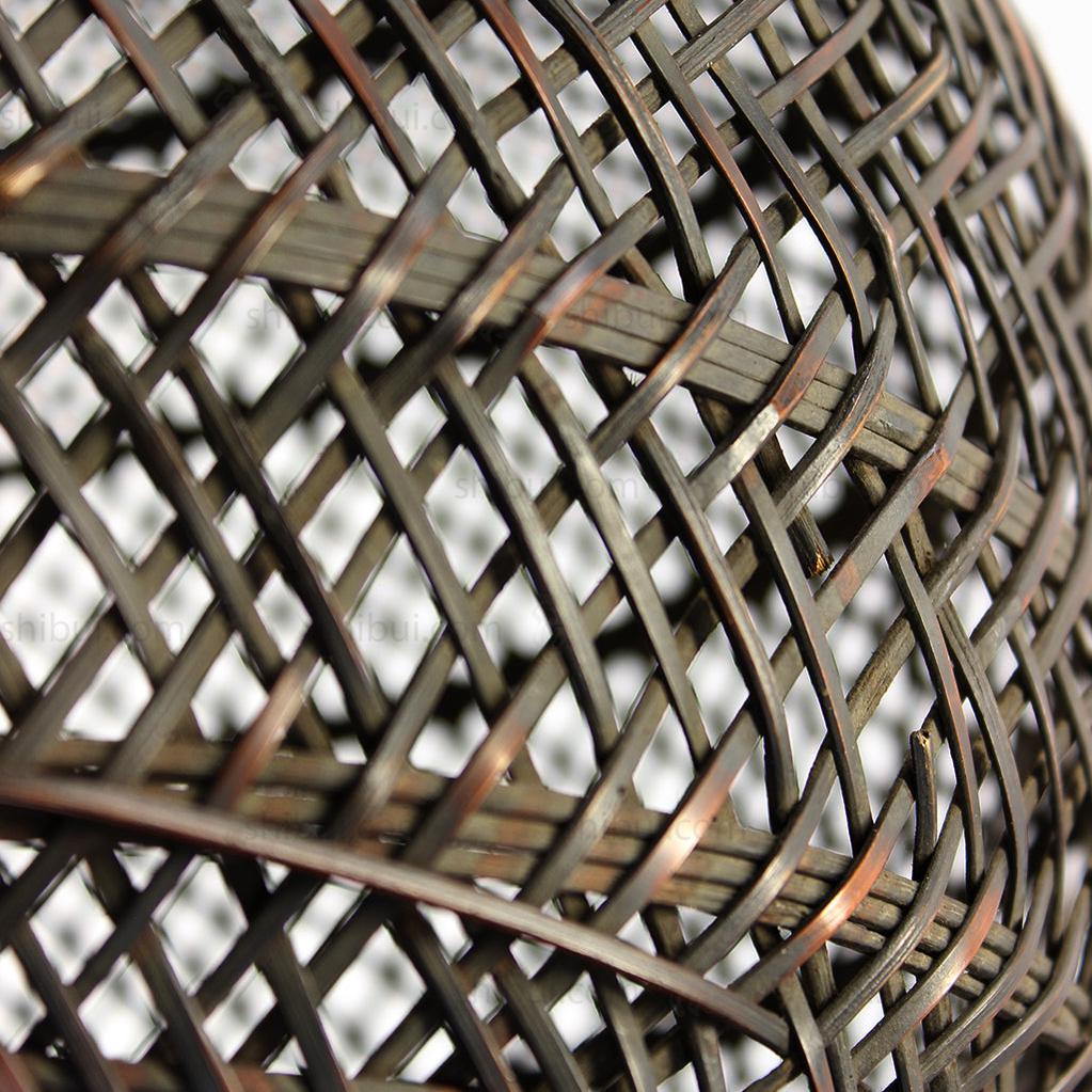 Hanakago - Finely Woven flower Arranging Basket Signed "Chikuyosai"