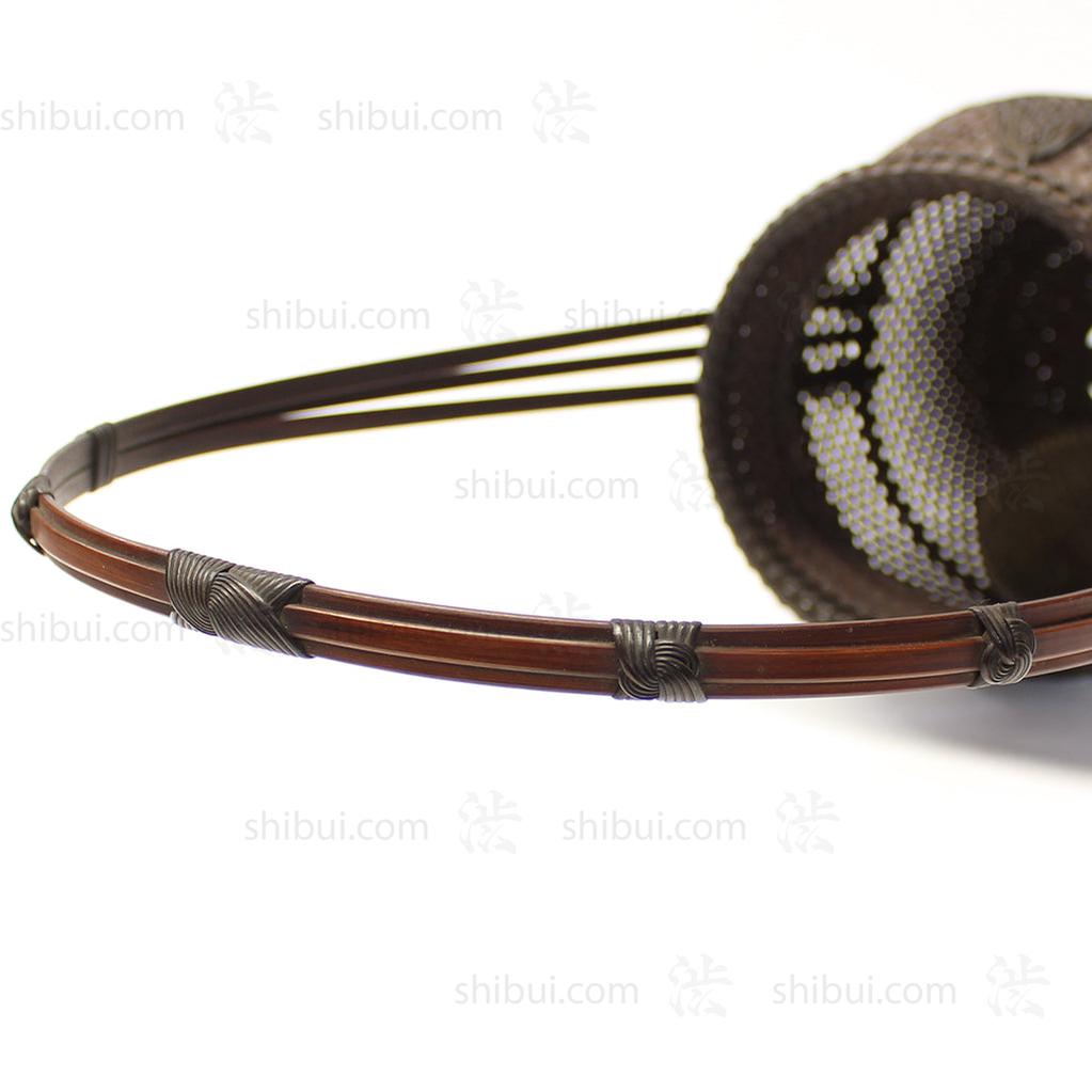 Hanakago Japanese Karamono Style Bamboo Ikebana Flower Basket