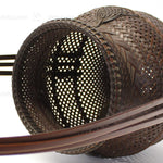 Hanakago Japanese Karamono Style Bamboo Ikebana Flower Basket