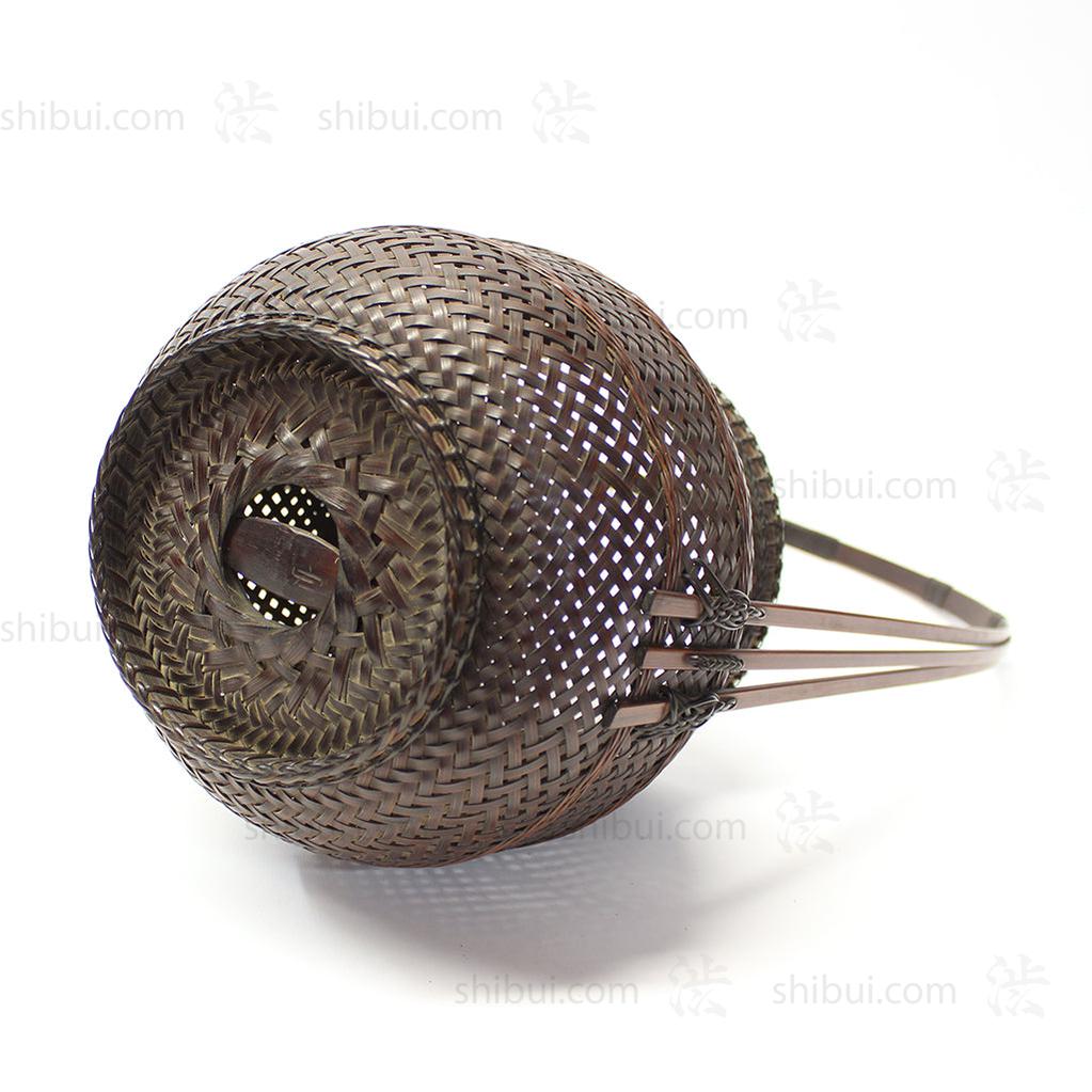 Hanakago Japanese Karamono Style Bamboo Ikebana Flower Basket