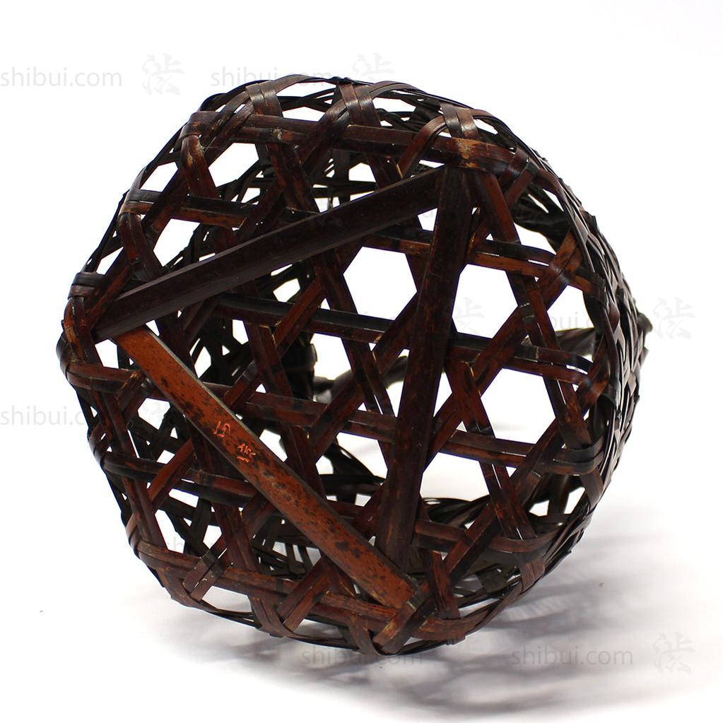 Japanese Bamboo Ikebana Flower Basket