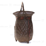 Signed Ikebana Flower basket