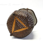 Signed Ikebana Flower basket