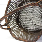 Signed Ikebana Flower basket