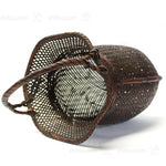 Signed Ikebana Flower basket