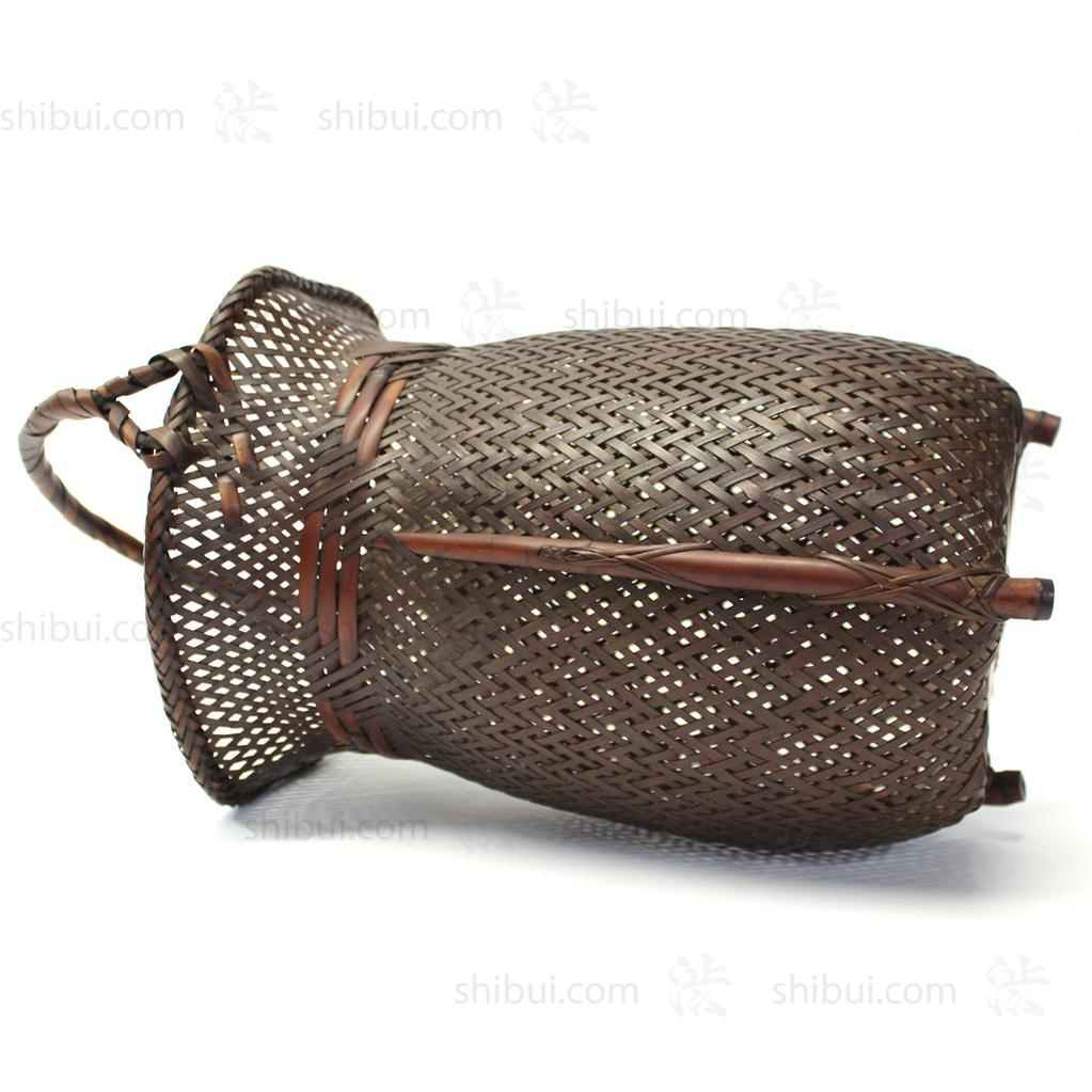 Signed Ikebana Flower basket