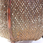 Signed Ikebana Flower basket