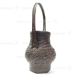 Japanese Bamboo Ikebana Flower Basket