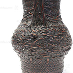 Japanese Bamboo Ikebana Flower Basket