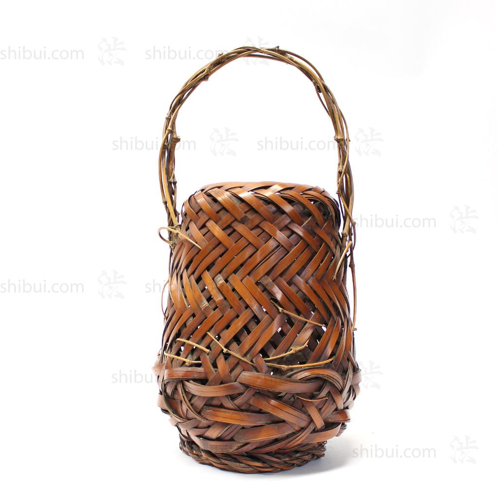 Hanakago Japanese Bamboo Ikebana Flower Basket