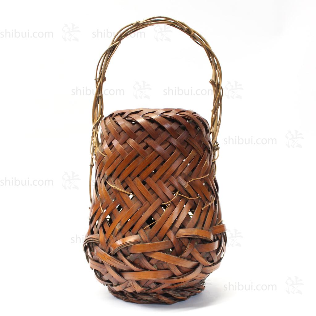 Hanakago Japanese Bamboo Ikebana Flower Basket