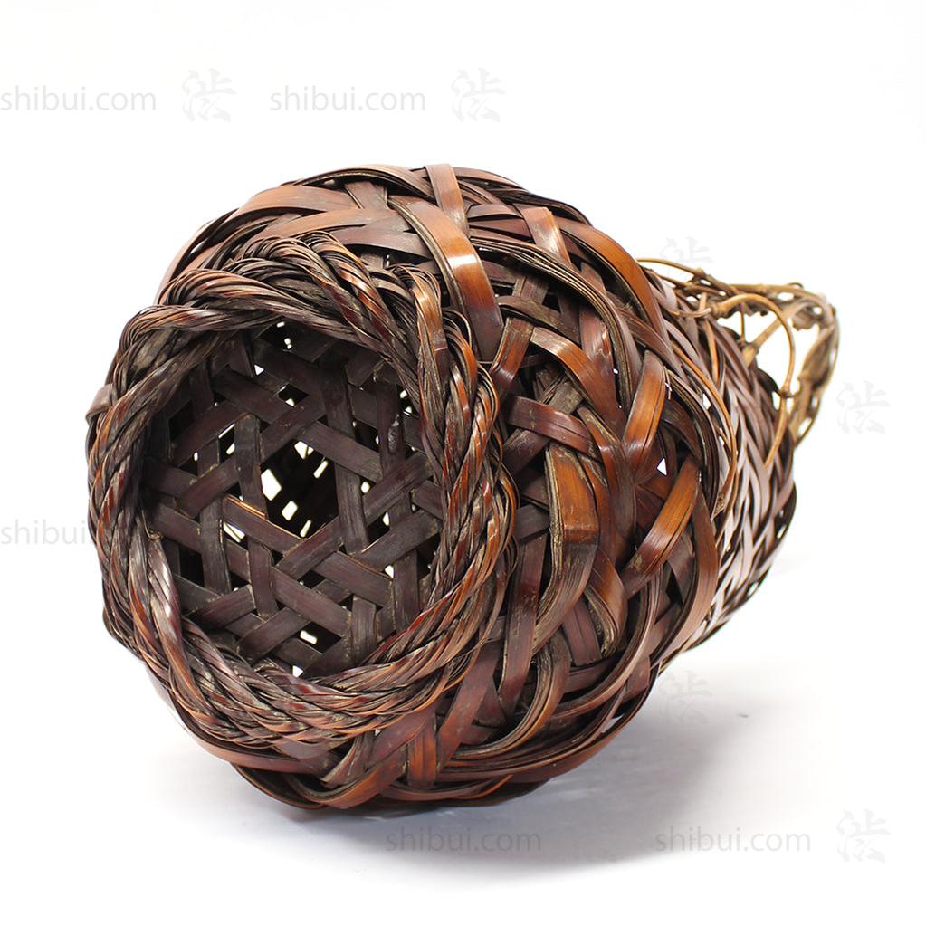 Hanakago Japanese Bamboo Ikebana Flower Basket