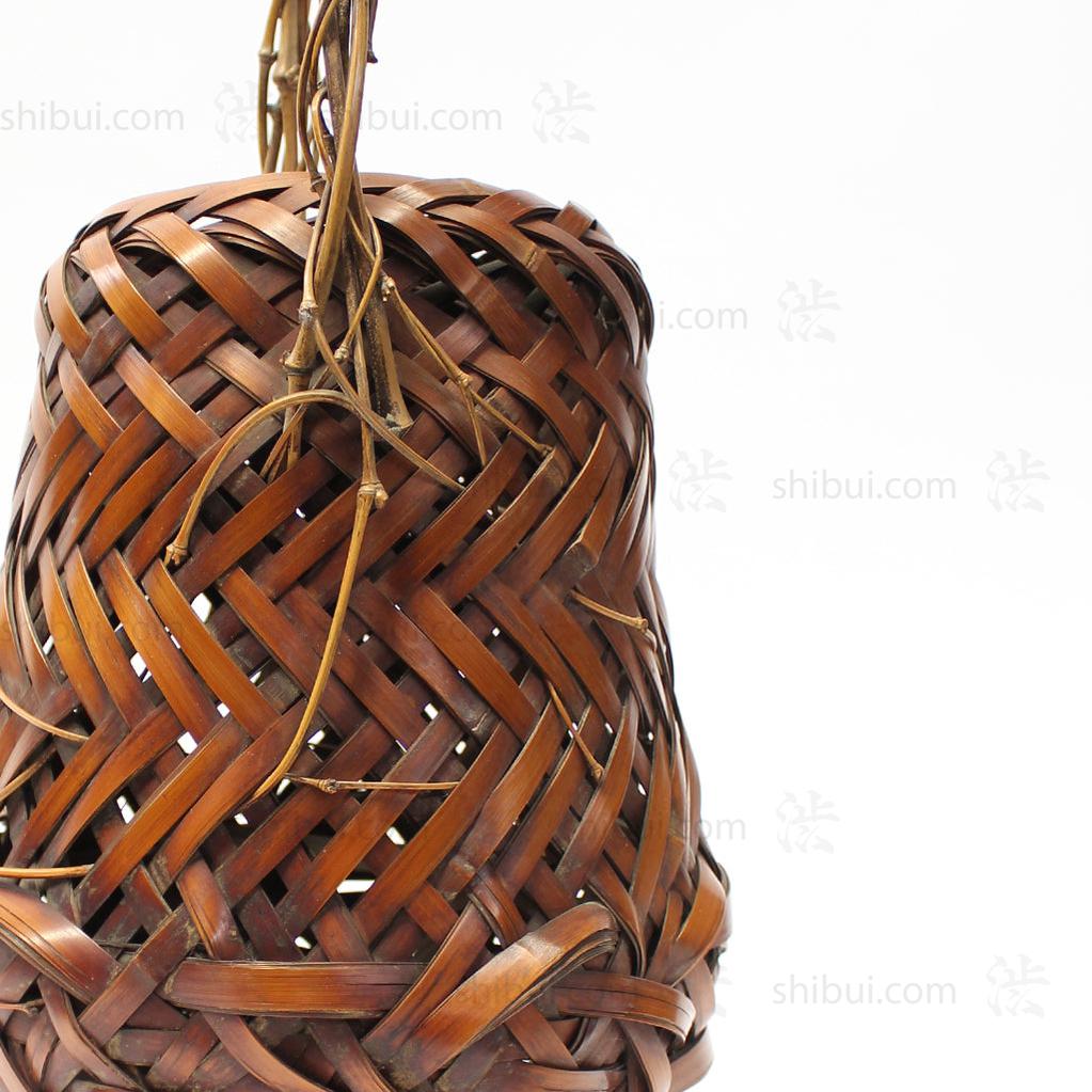 Hanakago Japanese Bamboo Ikebana Flower Basket