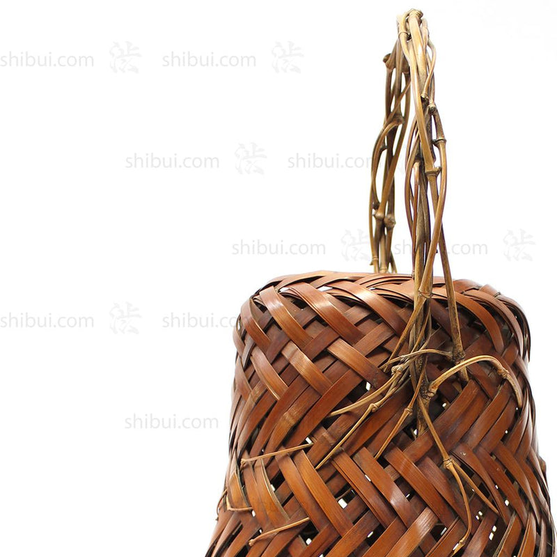 Hanakago Japanese Bamboo Ikebana Flower Basket