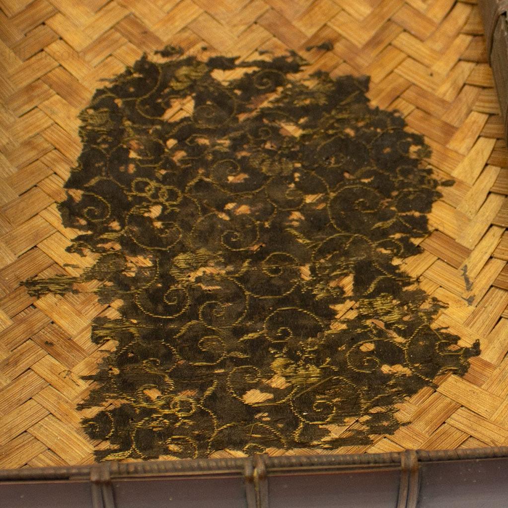 Japanese Antique Bamboo Woven Bento Basket