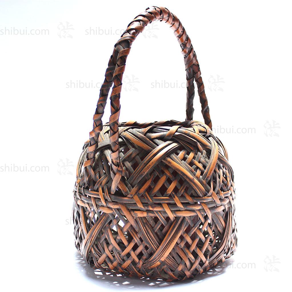 Hanakago Japanese Bamboo Ikebana Flower Basket