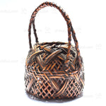 Hanakago Japanese Bamboo Ikebana Flower Basket