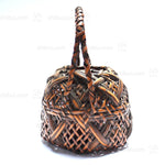 Hanakago Japanese Bamboo Ikebana Flower Basket