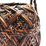 Hanakago Japanese Bamboo Ikebana Flower Basket