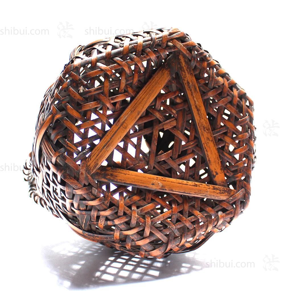 Hanakago Japanese Bamboo Ikebana Flower Basket