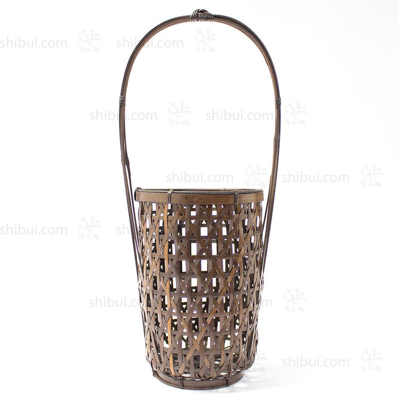 Chikushinsai Signed Ikebana Basket