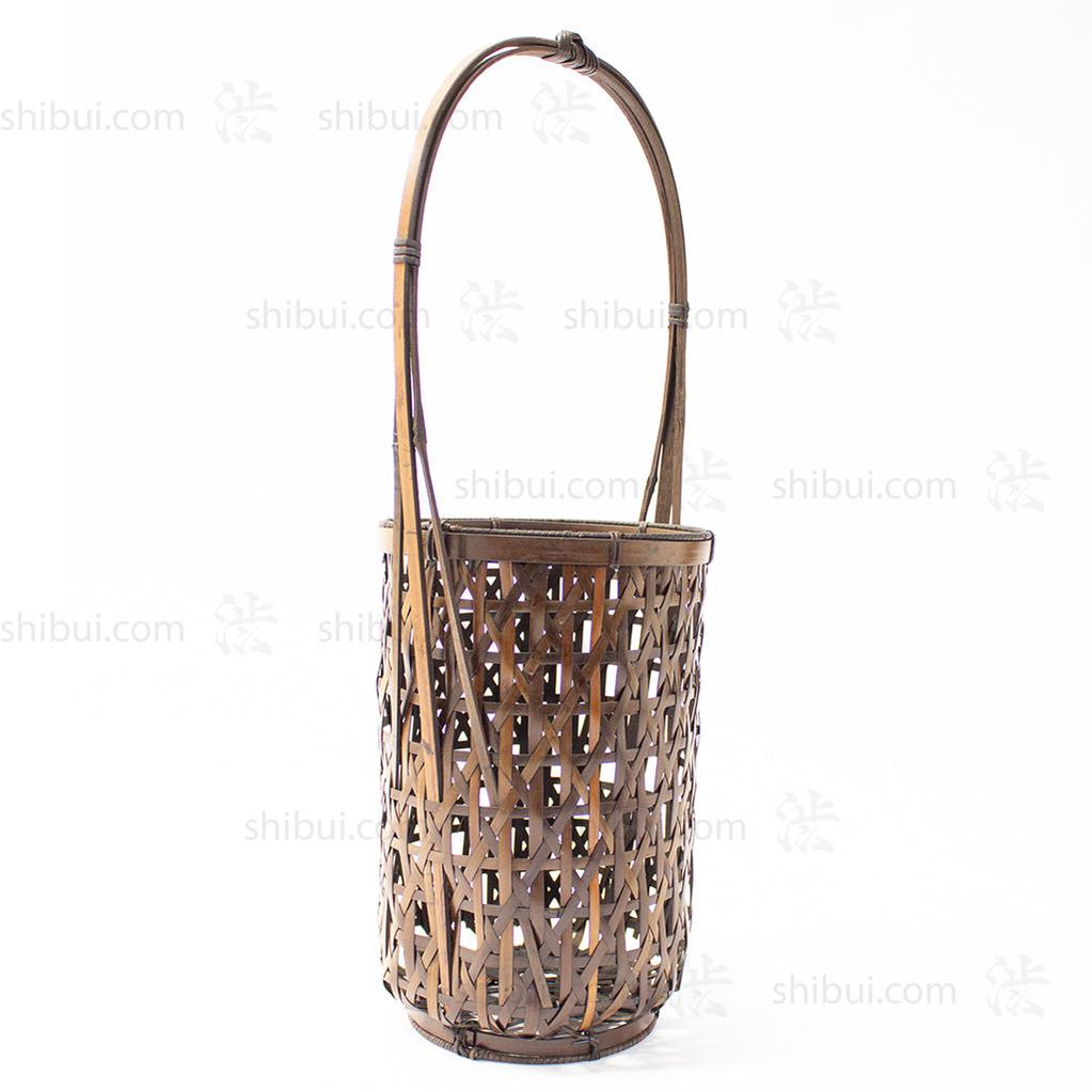 Chikushinsai Signed Ikebana Basket