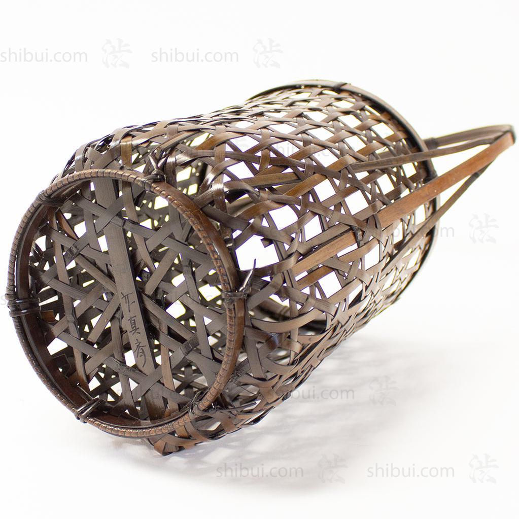 Chikushinsai Signed Ikebana Basket