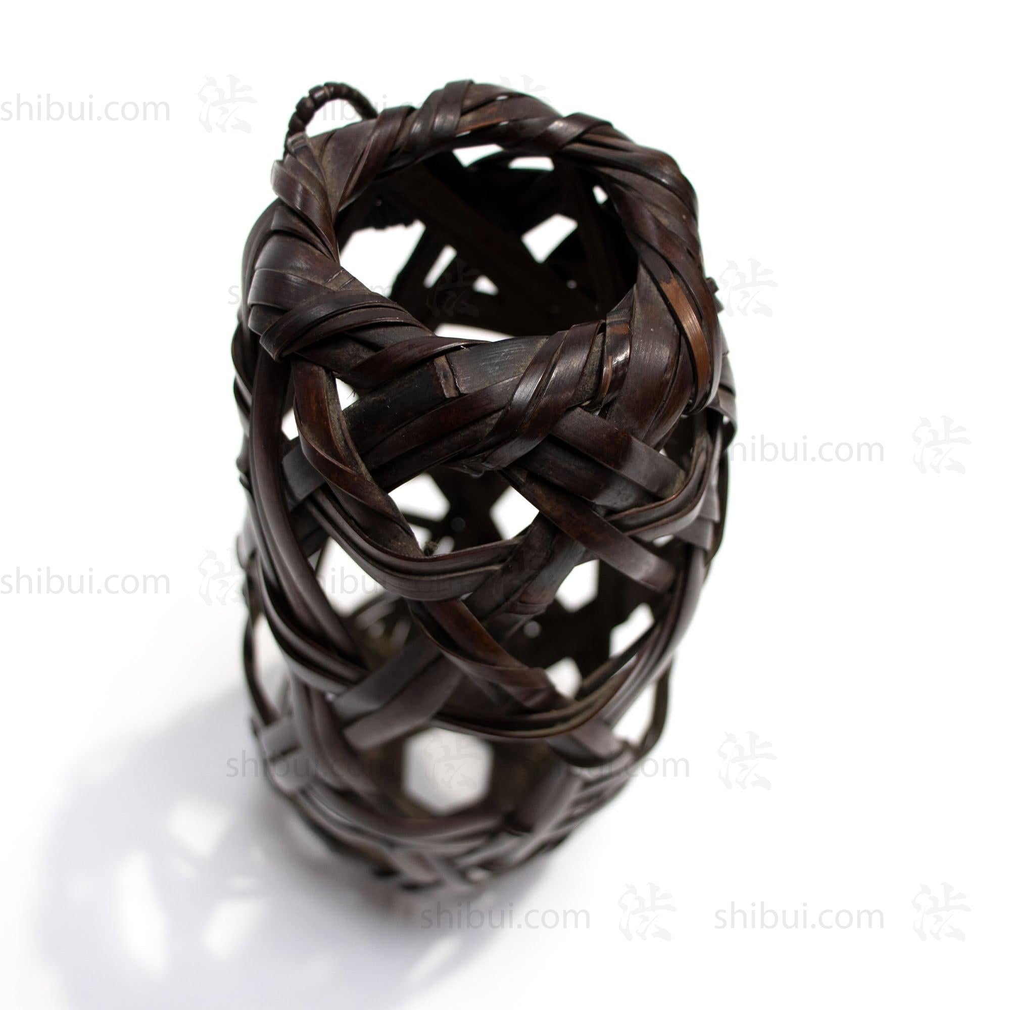 Signed Wall Basket by Chikuunsai II called Teki-sui-i
