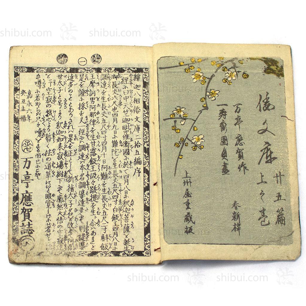 Pair of E-hon Dated 1851-1853