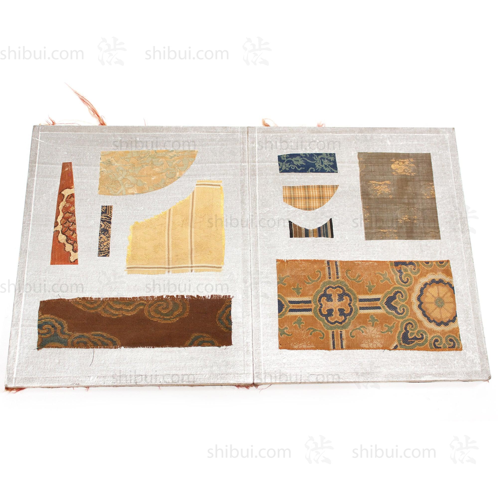 Kire Kagami - Japanese Antique Brocade Sample Book