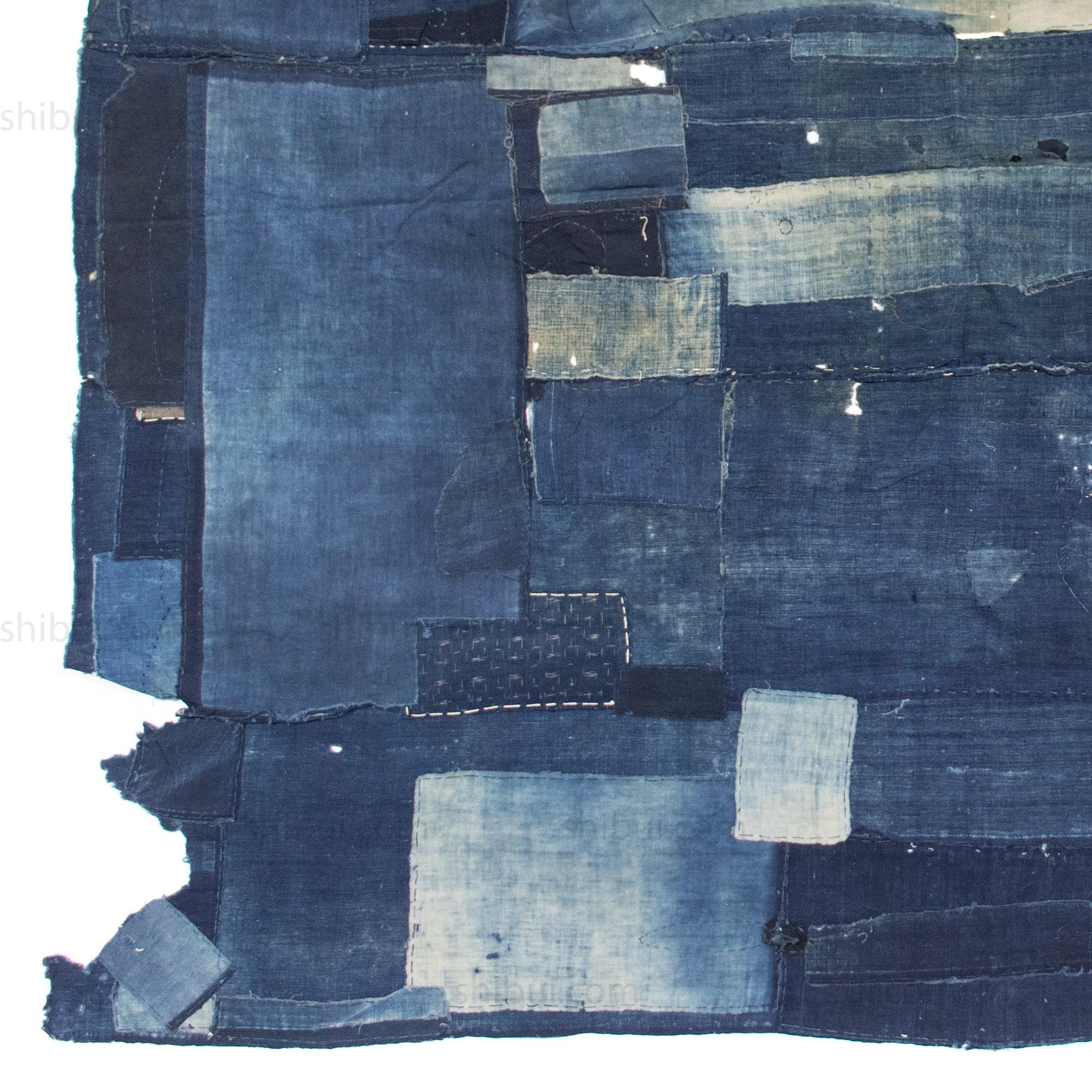 Boro Blanket Japanese Antique Patchwork Indigo Cloth