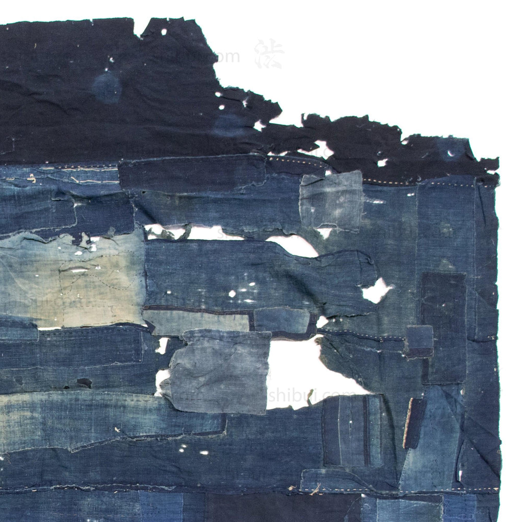 Boro Blanket Japanese Antique Patchwork Indigo Cloth Shibui Japanese