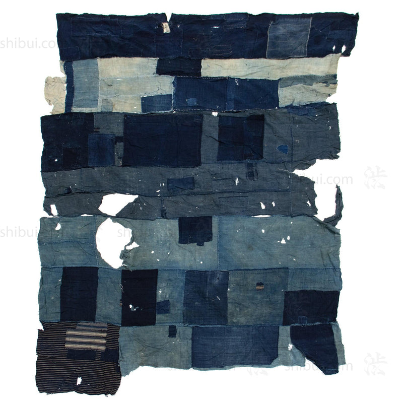 Boro Blanket Japanese Antique Patchwork Indigo Cloth