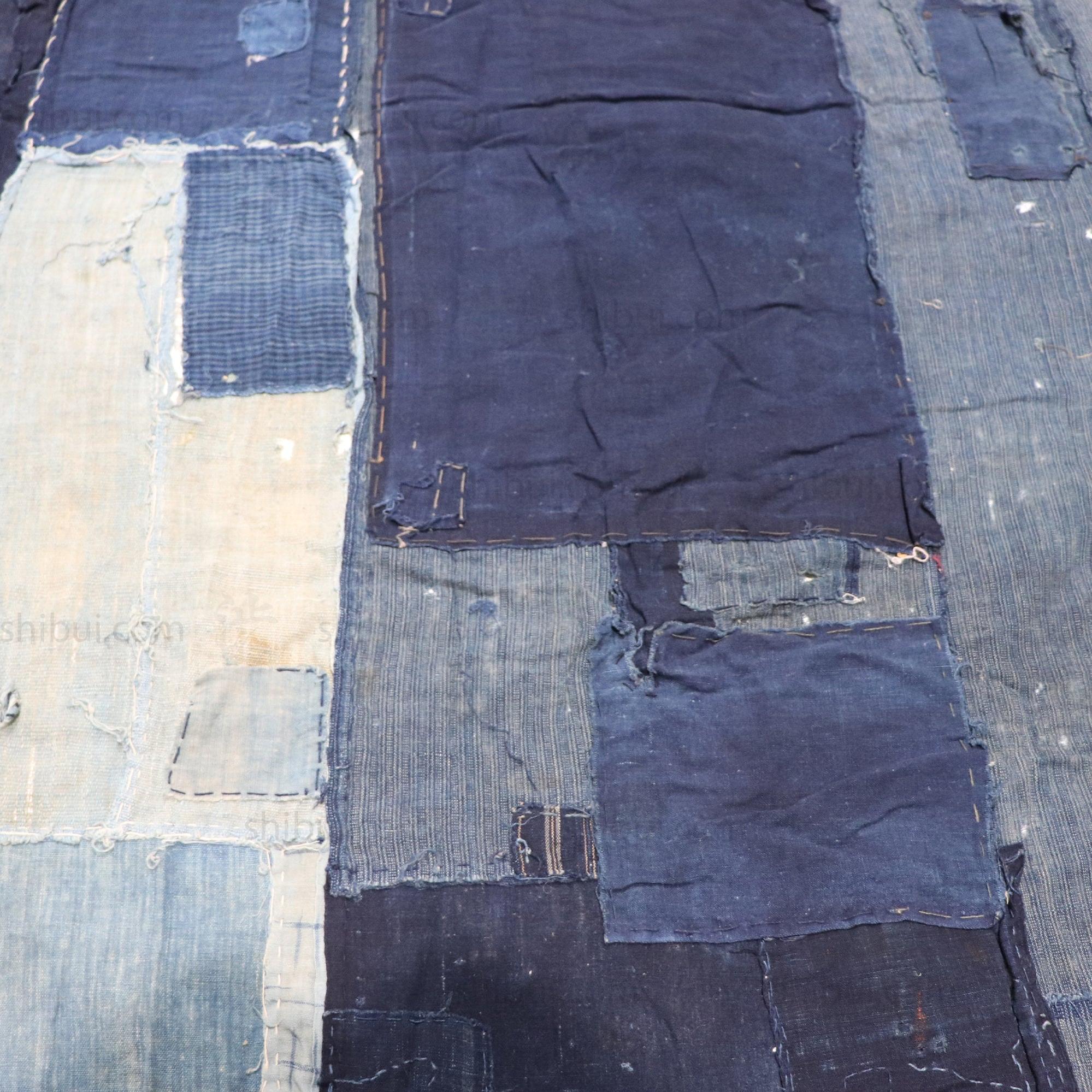 Boro Blanket Japanese Antique Patchwork Indigo Cloth
